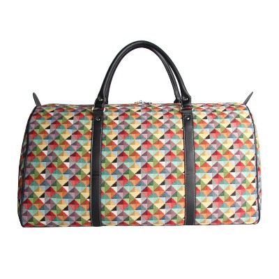 Signare USA Multicolor Triangle Big Holdall/Duffel Bag