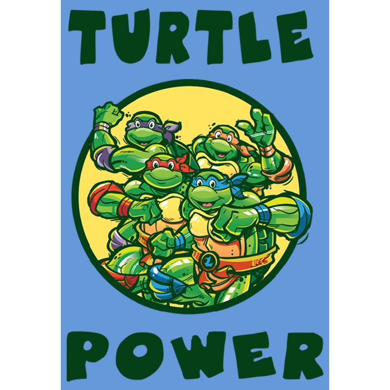 Boy's Teenage Mutant Ninja Turtles Turtle Power Circle Performance Tee, 2 of 5