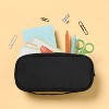 Triple Zip Multicompartment Pencil Case Pouch - up&up™ - 2 of 4