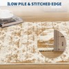 Area Rugs Floral Printed Indoor Mat Soft Non Slip Low Pile Washable Rug Modern Rug for Living Room - 2 of 4