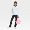 Girls' Hello Kitty Oversized Fleece Hoodie Sweatshirt - White - 4 of 4