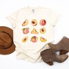 Simply Sage Market Peach Chart Garment Dyed Tee - 3 of 4
