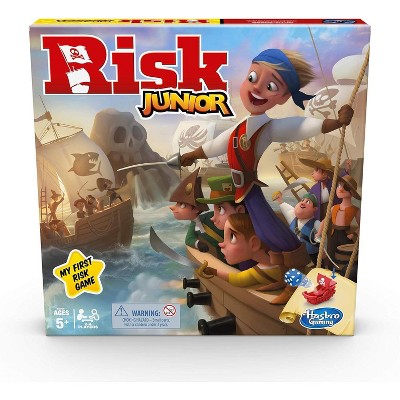 Risk Junior : Strategy Board Game; A Kid's Intro to The Classic Game for Ages 5 and Up; Pirate Themed