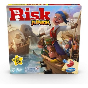 Risk Junior : Strategy Board Game; A Kid's Intro to The Classic Game for Ages 5 and Up; Pirate Themed - 1 of 4