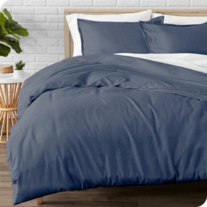 Cotton Flannel Duvet Cover & Sham Set by Bare Home - 1 of 4