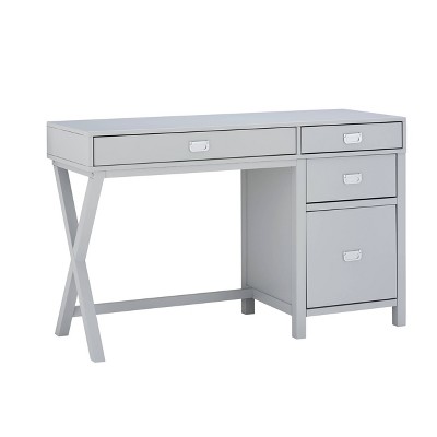 Target store grey desk