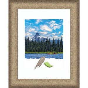 Amanti Art Elegant Brushed Narrow Picture Frame - 1 of 4