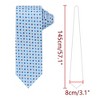 INSPIRE CHIC Men's Polka Dots Classic Pocket Square Tie Sets - 2 of 4