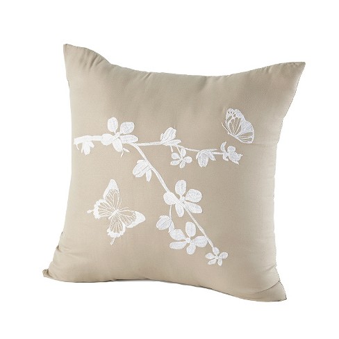 The Lakeside Collection Cherry Blossom Accent Pillow Floral Throw Pillow Target