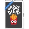 Trends International David Olenick - Carbs Framed Wall Poster Prints - 3 of 4