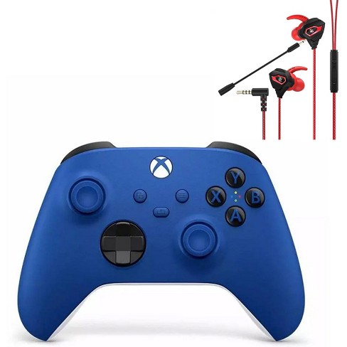 Xbox series x store controller shock blue