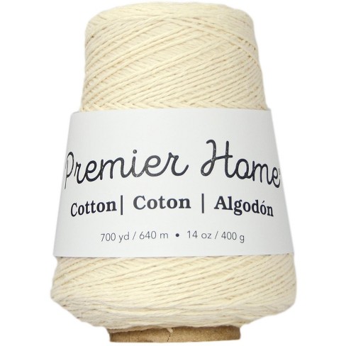 Bernat Handicrafter Cotton Yarn - Solids-Warm Brown