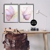 Stupell Industries Girls Glam Butterfly Wings 2pc Framed Giclee Art Set - 3 of 4