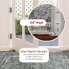 Hallway Runner Rug Washable Non-Slip Vintage Faux Wool Area Rugs for Entryway Indoor Kitchen Laundry Bedroom Living Room - 4 of 4