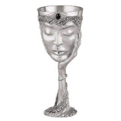 Royal Selangor Hand Finished Sculptors Dream-LORD of The RINGS Collection Pewter GALADRIEL Goblet Gift
