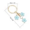 Unique Bargains Cute Flower Women Gifts Pendant Keychain for Purse Decor - 2 of 4