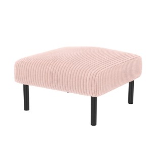 Cesicia Ottoman, Footstool with Soft Padded Seat, 22.08 x 22.05 x 15.35" - 1 of 4