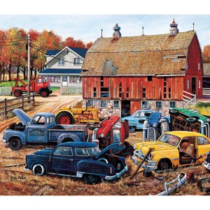 Sunsout Barnyard Treasures 25 pc   Jigsaw Puzzle 99398 - 1 of 4