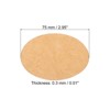 Unique Bargains Round Blank Kraft Paper 50 Pcs - 2 of 4