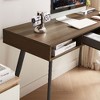 CENGHU Mid Century Modern Computer Desk with USB Ports, Power Outlet & Drawers, Multifunctional Home Office Desk, Writing Study Desk with Drawers - 4 of 4