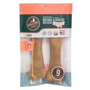 Wholesome Pride Natural & Healthy Bacon Flavor Chewy Dog Treat - 10.6oz - 1 of 4