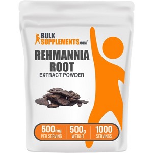BulkSupplements Rehmannia Root Extract Powder - 1 of 4