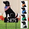 Collections Etc 5 Interchangeable Seasonal Magnet Bandana Address Stake - 2 of 4