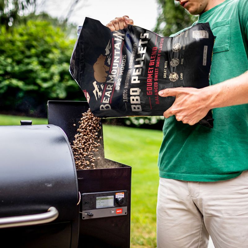 Bear Mountain BBQ Premium All Natural Smoker Wood Chip Pellets For Outdoor Gas, Charcoal, and Electric Grills, 5 of 7