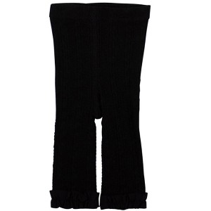 RuffleButts Baby Girls Cable Knit Footless Ruffle Tights - 1 of 2