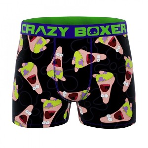 Mens Crazy Boxers SpongeBob SquarePants Movie Surprised Patrick Boxer Briefs - 1 of 4