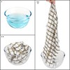 Unique Bargains Cotton Waffle Buffalo Checked Absorbent Dish Cloths 6 Packs - 4 of 4