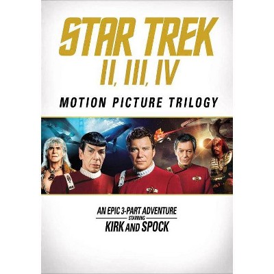 Star Trek II / Star Trek III / Star Trek IV (DVD)(2016)