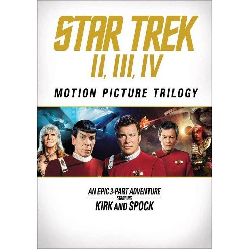 Star Trek Ii Star Trek Iii Star Trek Iv Dvd 2016 Target