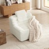 Vynxaria 360 Oversize swivel Glider  Chair with switchable head pillow and waist pillow , comfortable compression swivel chair - 2 of 4