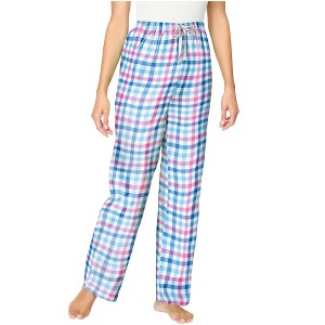 Dreams & Co. Plus Size Woven Sleep Pant - 1 of 4
