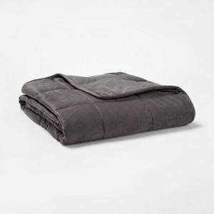 10lb Weighted Throw Blanket Gray - Tranquility