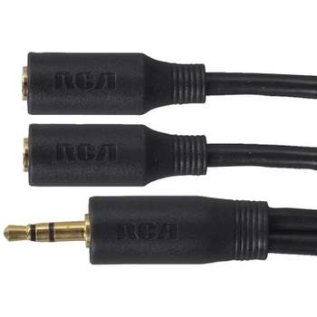Rca 3.5-mm Jack To 1/4-in. Plug Adapter. : Target