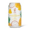 Coconut Pineapple Sparkling Water - 8pk/12 fl oz Cans - Good & Gather™ - image 2 of 3