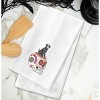 C&F Home Canine Sugar Colorful Waffle Weave Dishtowel - 2 of 3