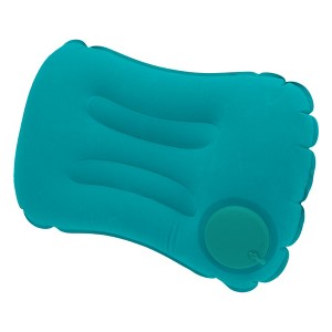 Unique Bargains Inflatable Travel Pillow Press to Inflate for Airplane Train Office - 1 of 4