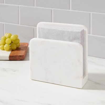 Marble Napkin Holder Off-White - Threshold&#8482;_1