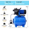 Shallow Well Pump With Pressure Tank Corrosion-Resistant Automatic Operation Water Pump For Home Garden Lawn - 4 of 4