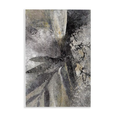 Stupell Industries Grey Abstract Botanical, 13" x 19"