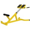 Soozier Height Adjustable Roman Chair, Hyperextension Bench with Dip Bars, for Back, Core, Arms and Whole-Body Training - 4 of 4