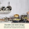 BRINJOY Premium Stainless Steel Cookware Set - Mirror Polish Professional Kitchen Cookware Set - 2 of 4
