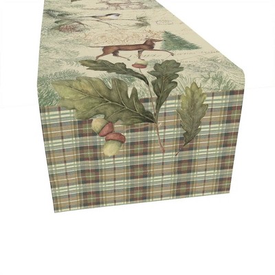 Laural Home Woodland Forest Rectangle Table Runner