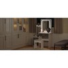 Hitow 3 Colour Touch Light Vanity Table with Stool and Mirror Dressing Table Set Dressing Table - 4 of 4