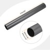 Unique Bargains High Impact Water Plumb Cable Sleeve PVC Rigid Round Pipes 20" Length - 2 of 4