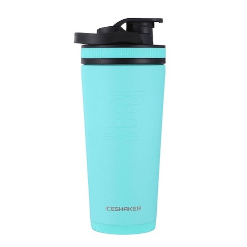 Green Insulated 36oz Protein Shaker Bottle