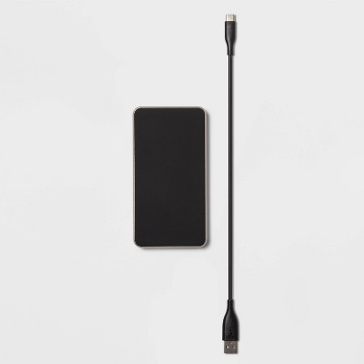 heyday™ 10000mAh Powerbank - Black and Gold